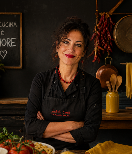 Isabella Conti, Author and Chef